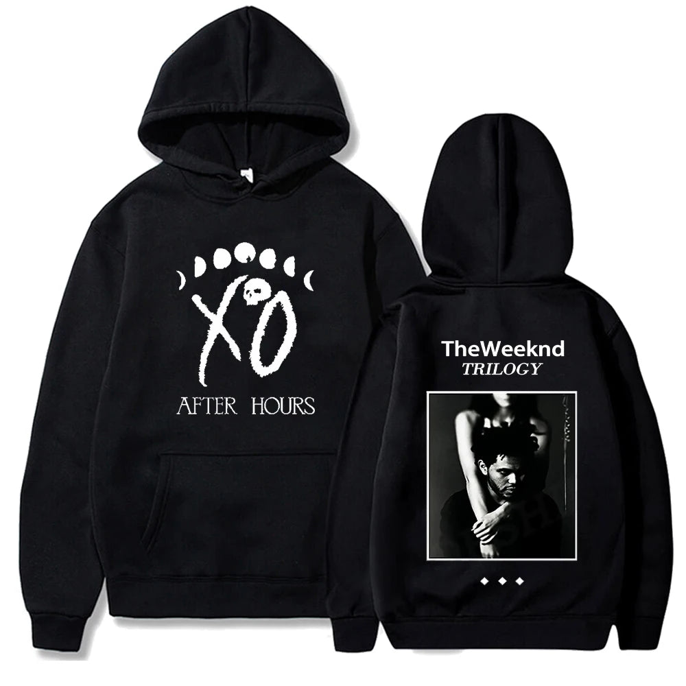 Y2k Streetwear Rapper Long Sleeved Hoodies Sweatshirts