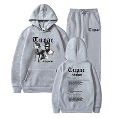 Tupac 2pac Hoodie Hip Hop Streetwear Vintage Sweatshirt Fashion Hoodies
